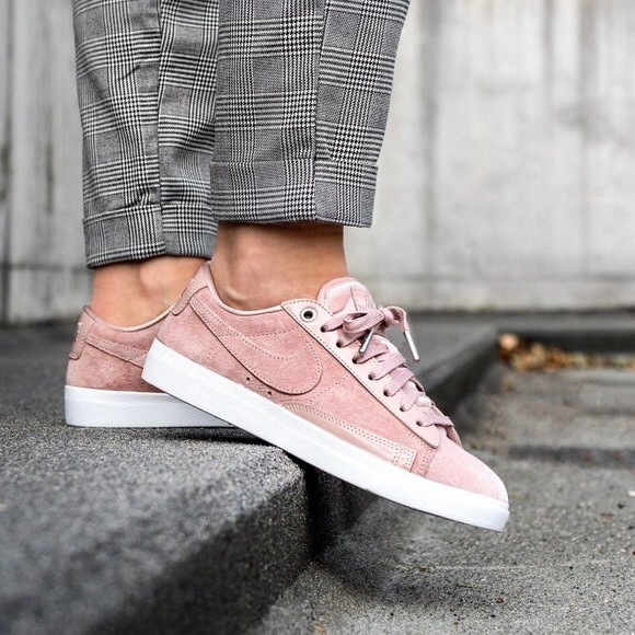 Nike Shoes - Nike Blazer Low in Blush!